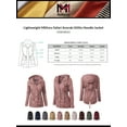 thumbnail image 2 of MixMatchy Women's Lightweight Military Safari Anorak Utility Hoodie Jacket, 2 of 7