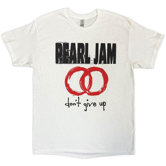 Pearl Jam Unisex T-Shirt Don't Give Up (Small)
