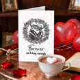 thumbnail image 4 of Tarjeta de San Valentín FSSDAS Skeleton Gothic para él o ella, 4 of 6