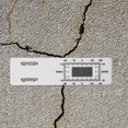 thumbnail image 4 of SOPOTUTU White Acrylic Ruler for Crack Measuring Architectural Use 1Set, 4 of 8