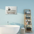 thumbnail image 2 of Stupell Industries Happy Labrador in Rustic Bubble Bath Design Designed by Lori Deiter, 2 of 6