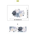 thumbnail image 3 of TERGAYEE Wall Stickers Peony Rose Flowers Wall Sticker Art Nursery Decals Home Decor Gift Wall Decor, 3 of 8
