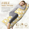 thumbnail image 5 of Body Pillow Cover - Cartoon funny cute duck_A Soft Body Pillow Cover with Zipper, Comfort Body Pillow Pillowcase, Body Pillow Case Cover 20 x 54, 5 of 7