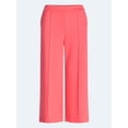 thumbnail image 5 of Scoop Women's and Women's Plus Scubaknit Cropped Seamed Pants, 24'' Inseam, Sizes XS-4X, 5 of 5