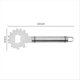 thumbnail image 1 of Stainless Steel Bbq Grill Scraper Grate Gadget Cleaner Bottle Opener, 1 of 5