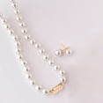 thumbnail image 4 of Set 2 Piezas Collar y Aretes Perla de Mallorca 8mm 45cm | Ivory, 4 of 6