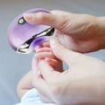 thumbnail image 6 of Electric Nail Clippers for Thick Toenails, Electric Toenail Clippers with LED Light, Polishing & Storage Box, Upgraded Automatic Nail Trimmer for Adults (Black, White, Purple), 6 of 13