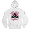 thumbnail image 5 of Just a Girl Who Loves Bigfoot Sweatshirt Sasquatch Fan Cryptid Cute Gift Vintage Sunset Wildlife Camping Hoodie, 5 of 7