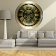 thumbnail image 4 of THE GEARS CLOCK Wall Clock with Real Moving Gears LU-LI_ 40 in Round BRONZE-ANTIQUE, 4 of 8