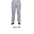 thumbnail image 3 of Kironypik Chef Pants Men Baggy Cook Pant Chic Waiter Work Wear Uniform Wear-resistant Striped Clothing for Restaurant Hotel Cafe Kitchen Houndstooth M, 3 of 6