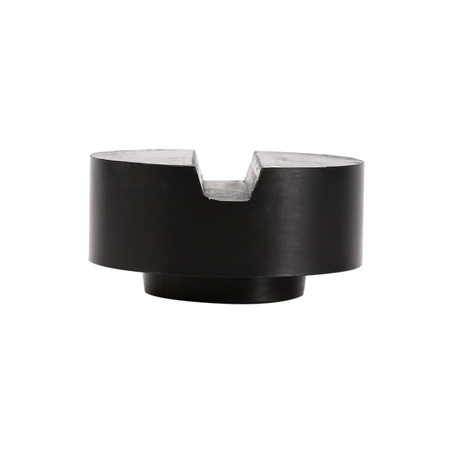 Jack Adapter, Protector Block Cylinder Shape Rubber Block Floor Jack Rubber Pad, For Industry Shipbuilding Power Plant Factory