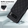thumbnail image 4 of Allytechgroup Wallet Case for Google Pixel 6a with Credit Card Slot, RFID Blocking PU Leather Case with Lanyard & Shoulder Strap & Kickstand Shockproof Bumper for Women Men, Black, 4 of 8