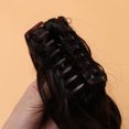 thumbnail image 2 of unbranded 1Ud Extensión De Ponytail Con Clip Garra Sintético Para Color Negro, 2 of 8
