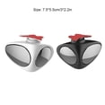 thumbnail image 1 of Espejo retrovisor para coche de 360 ​​grados, zona de punto ciego, gran angular, doble punto ciego, espejo de ala de cristal, accesorios para Vehículos, repuestos y accesorios Mis Negro izquierda Riwesomey CZ10309-01B, 1 of 2