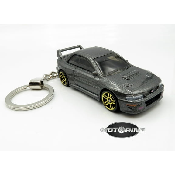 1998 '98 Subaru Impreza Car Rare Novelty Keychain 1:64 Diecast