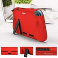 thumbnail image 6 of Teyomi Silicone Protective Case with Stand and 2 Game Card Storage Slots for Nintendo Switch with Shock and Drop Protection for Children‘s Holiday and Birthday Gifts-Red, 6 of 6