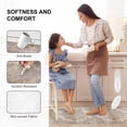 thumbnail image 2 of SAND KEEPER Kitchen Mat Set of 2 Non Slip Waterproof Washable Low Profile Kitchen Runner Rugs 17"x28" + 17"x48", Vintage Medallion Soft Floor Mats for Sink, Laundry Room, Entryway, 2 of 6