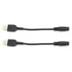 thumbnail image 3 of Cable convertidor de alimentación de 5,5 x 2,5 mm, hembra a cuadrado con clavija compatible con Lenovo ThinkPad X1 Carbon YOGA 13, 3 of 12