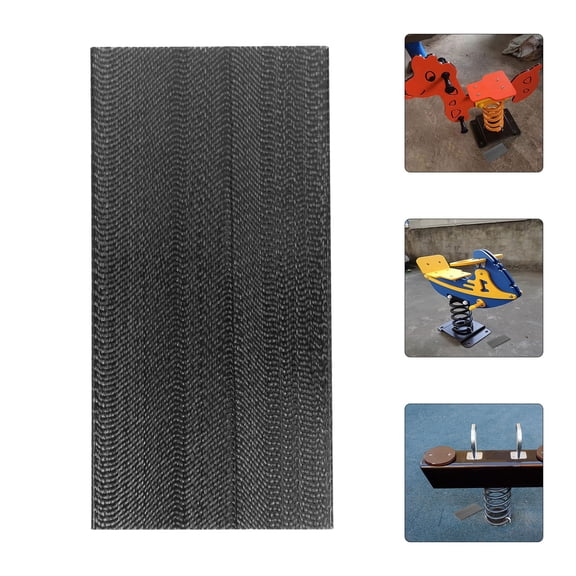 LOLIPPYY 2-Pack Black Fiberglass Spring Plates Replacement for Outdoor Patio Chair Repair Parts and Easy to Install