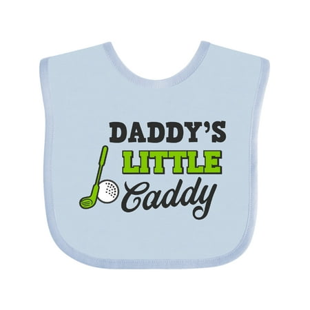 

Inktastic Daddy s Little Caddy with Golf Club and Ball Gift Baby Boy or Baby Girl Bib