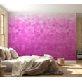 thumbnail image 6 of Tiptophomedecor Abstract Wallpaper Wall Mural - Pink Pixel, 6 of 7