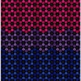 thumbnail image 2 of CafePress - Seamless Football Pattern In Bisexual Pride Flag C - Unique Fabric Shower Curtain 70" x 72", 2 of 3