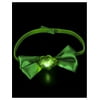 Rhode Island Novelty St. Patrick's Day Costume Accessory Green Flashing LED Bow Tie