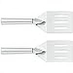 Rada Cutlery Turnover, Silver Handle, Pack of 2