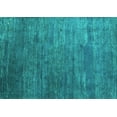 thumbnail image 1 of Ahgly Company Indoor Rectangle Abstract Turquoise Blue Contemporary Area Rugs, 7' x 10', 1 of 4