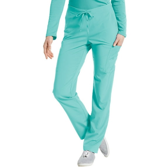 Fit by White Cross Women's Drawstring Cargo Scrub Pant