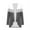 Gray, variant on Womens Lightweight Coat Cardigans Fall Color Block Open Front Tops Dressy Casual Long Sleeve Blouses Outwear Work Green, S
