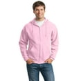 thumbnail image 1 of Jerzees Men's long Sleeve NuBlend Full-Zip Hooded Sweatshirt - 993M, 1 of 1