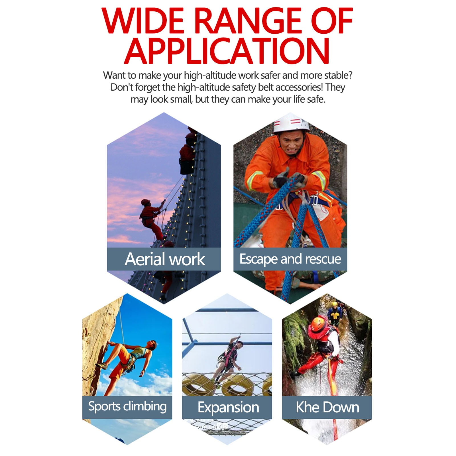 50KN Rescue Figure,8 Descender Large Bent-Ear Belaying and Rappelling Gear Belay Device for Rock Climbing, Aerial Dance,Ziplining and Peak Rescue
