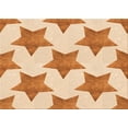 thumbnail image 1 of Ahgly Company Machine Washable Indoor Rectangle Transitional Neon Orange Area Rugs, 2' x 3', 1 of 7