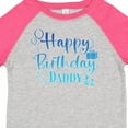 thumbnail image 4 of Inktastic Blue Happy Birthday Daddy Boys or Girls Toddler T-Shirt, 4 of 5