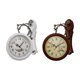 thumbnail image 1 of Reloj de pared lateral doble, reloj de estación interior y exterior para sala de estar y estudio, 1 of 4