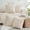 Cream-14" x 14" (Pack of 4), variant on Set Of 4 Blue Decorative Throw Pillow Covers 12x12 Inch For Couch Bed Chair Modern Farmhouse Boho Room Decor Soft Fuzzy Corduroy Textured Striped Cushion Case 30cm