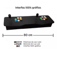 thumbnail image 1 of Tablero Retro Arcade 30,000 Mil Juegos, Multijugador, Consola Retro, 80 Cm De Largo, Botones Con Luz bitwow 30 mil juegos botones led, 1 of 5