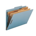 thumbnail image 1 of SMEAD 19021 Recycled Classification Folder Legal Size Blue (Pack of 10), 1 of 1