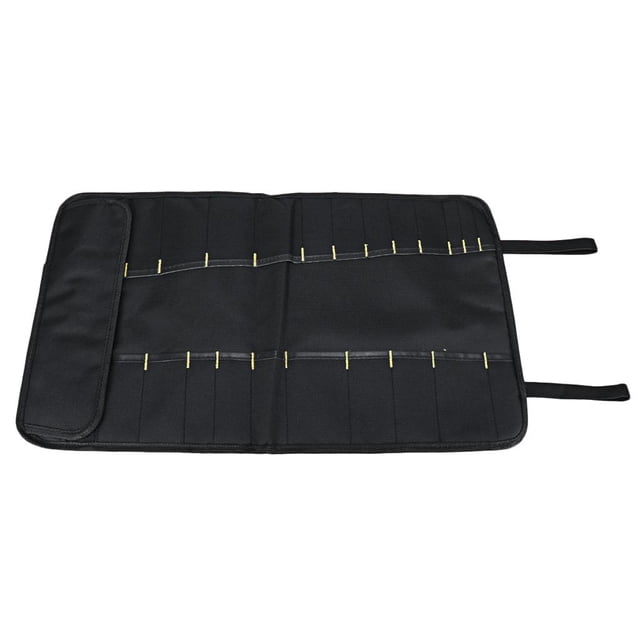 Bolsa de vajilla multifunción Zulema Organizador Chef Carrier Case negro