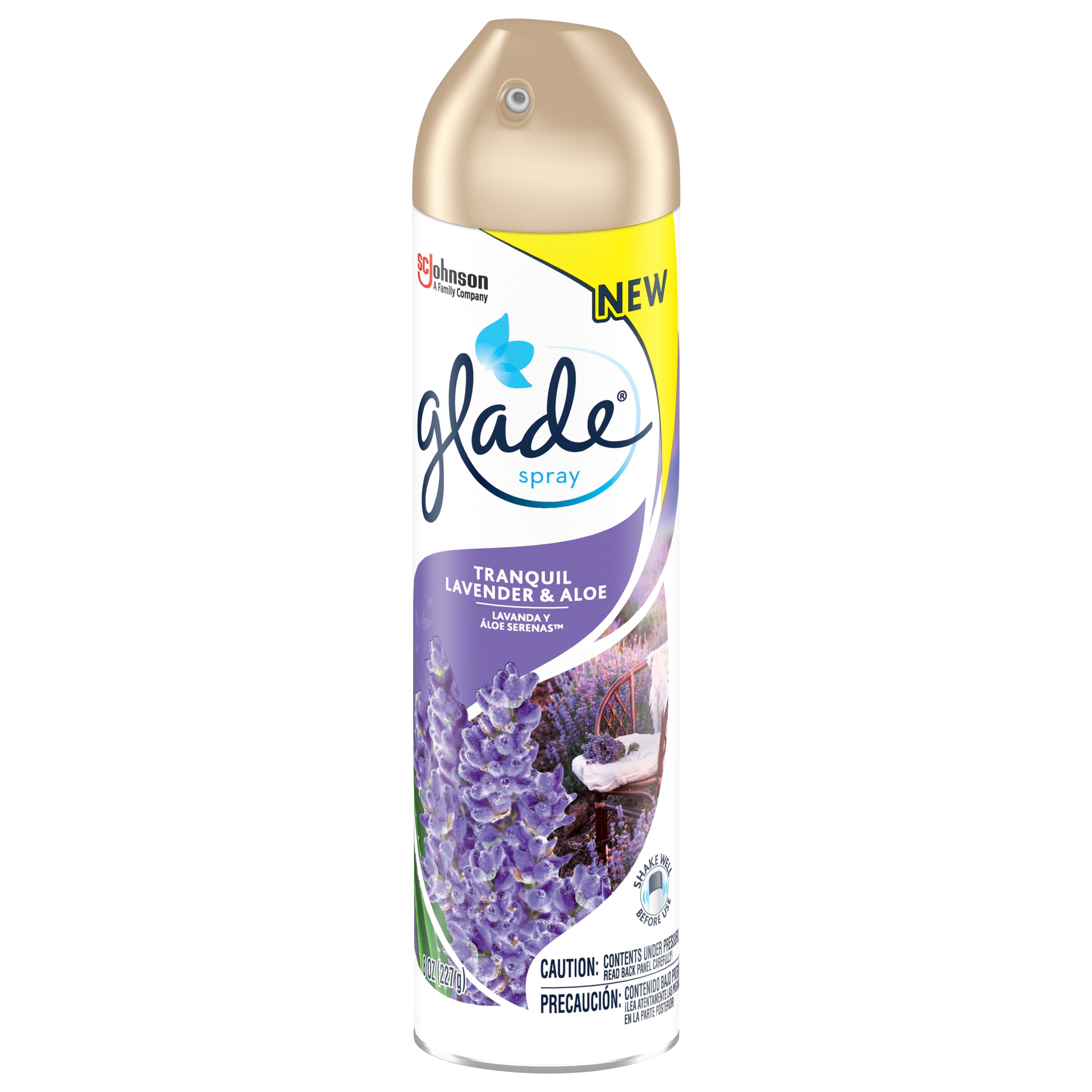Buy Glade Air Freshener Room Spray, Tranquil Lavender & Aloe, 8 oz, 1