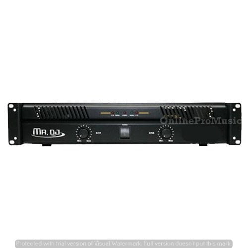 Mr. Dj USA AMP5800 2 Channel Professional Power Amplifier with 5800