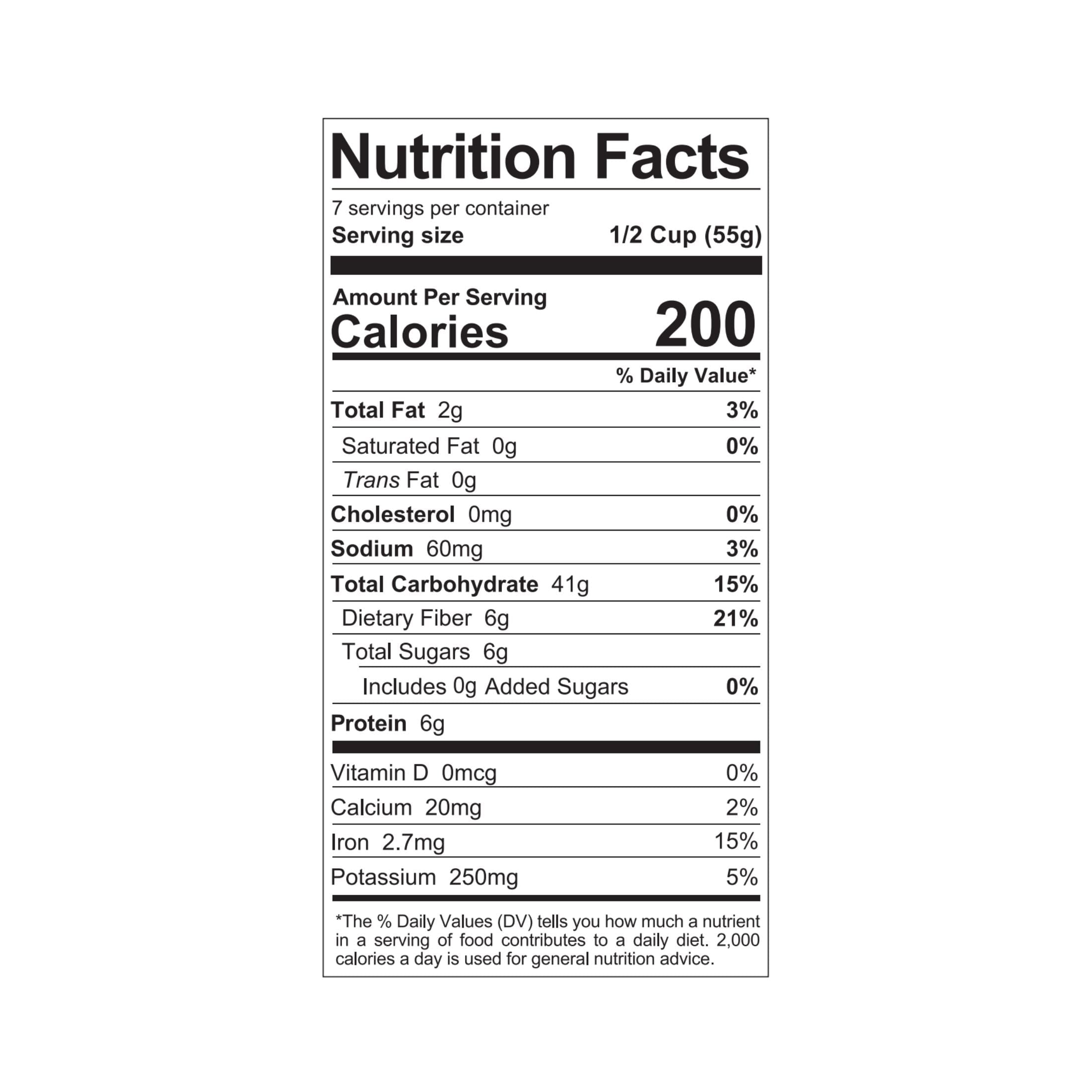 (6 pack) PLANTSTRONG Rip's Big Bowl Date and Raisin Cereal - Hearty Whole Grains