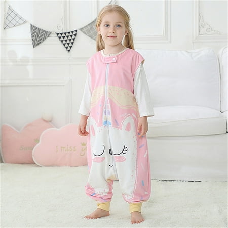 

Girls Jumpsuits Romper Toddler Baby Kids Boys Animal Cartoon Jumpsuit Wearable Blanket Sleep Bag