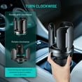 thumbnail image 4 of SPEEDWOW Car Cup Holder Expander, Adjustable Car Cup Holder Fits for 2.5"-5.5" Water Bottles, Coffee Mugs, Cans, 4 of 10