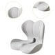 thumbnail image 5 of Cojín de asiento de espuma viscoelástica para coche, almohadilla antideslizante, cojín ergonómico suave en forma de L. Gris claro, 5 of 5