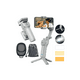 thumbnail image 2 of Gimbal Estabilizador Para Celular M01 De 3 Ejes Con Luz App, BLANCO, 2 of 5