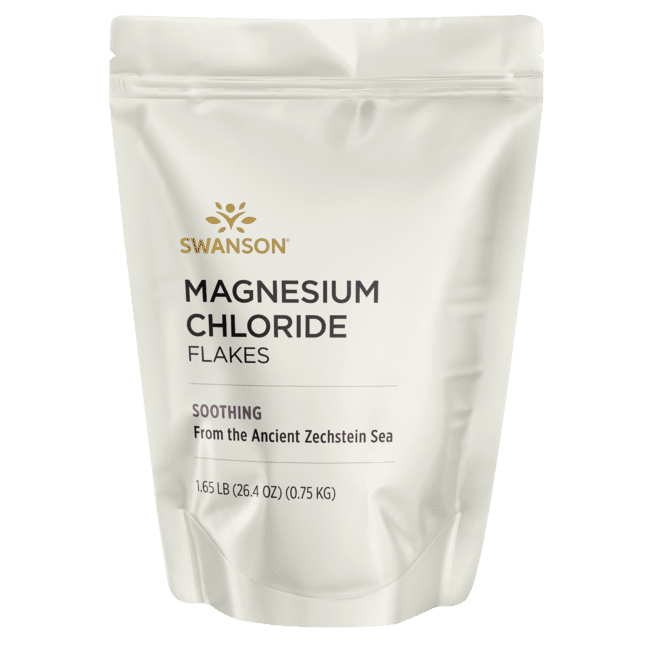 Swanson Magnesium Chloride Flakes 1.65 lb Flakes