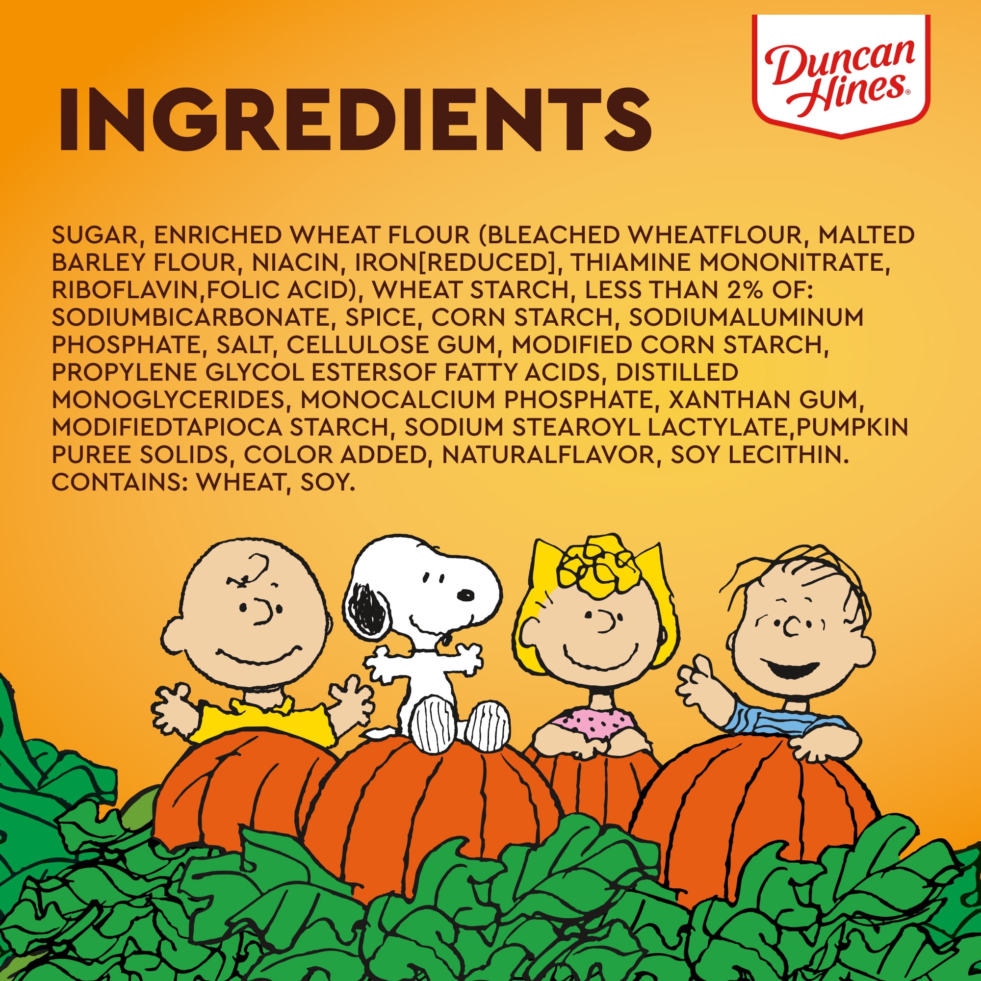 Duncan Hines Snoopy The Great Pumpkin Bundt Cake & Glaze Mix, 20.53 oz.