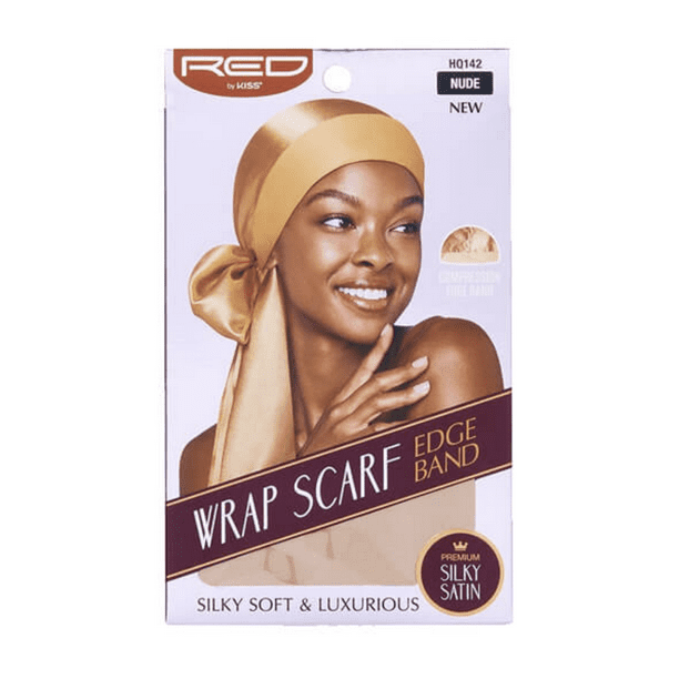 Red by Kiss Wrap Scarf Edge Band (HQ144 Zebra)